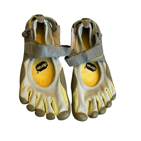 Vibram FiveFingers Bikila Toe Shoes Hook & Loop Walking Outdoor Size 39 8 8.5 - Picture 1 of 9
